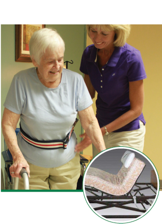 Imagen de señora con andador